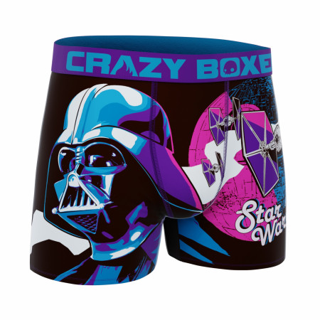 Crazy Boxers Star Wars Darth Vader Character Boxer Briefs in VHS Box