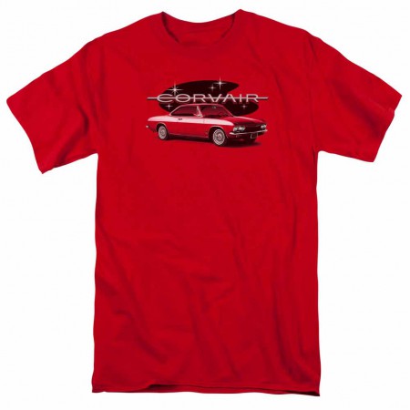 Chevy 65 Corvair Mona Spyda Coupe Red T-Shirt