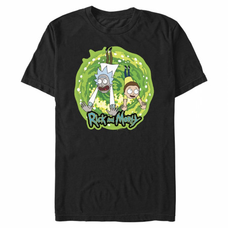 Rick and Morty Soaring By T-Shirt