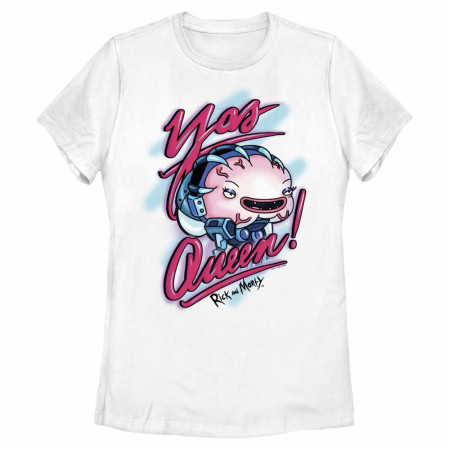 Rick and Morty Yas Queen! Women's T-Shirt