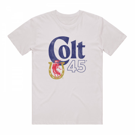 White Baseball Jersey Colt 45 Beer HU - Hopped-Up Tees