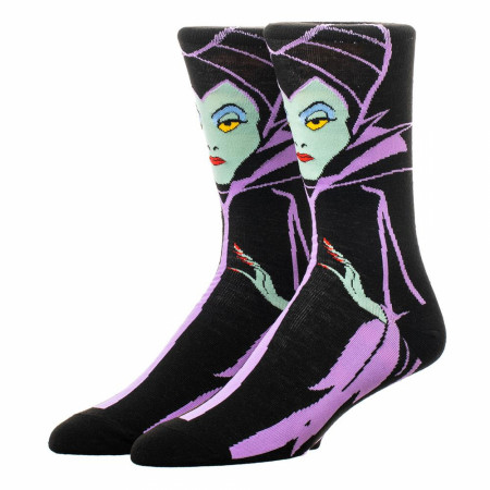 Disney Maleficent 360 Character Crew Socks