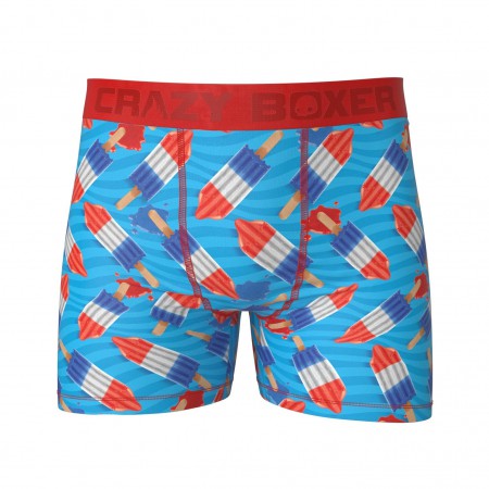 Bomb Pop Red White and Blue Boxer Briefs