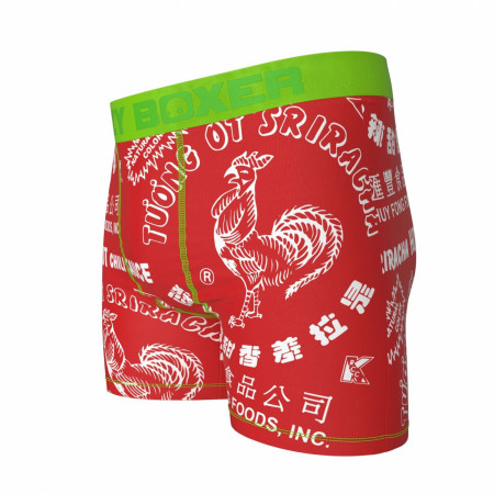 Sriracha Hot Chili Sauce Boxer Briefs in Chinese Take Out Container