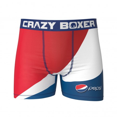 Pepsi Red White Blue Men's Boxer Briefs Shorts