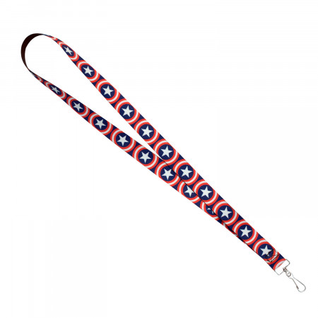 Captain America Logo Lanyard