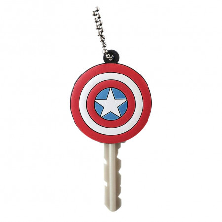 Captain America Rubber Key Holder