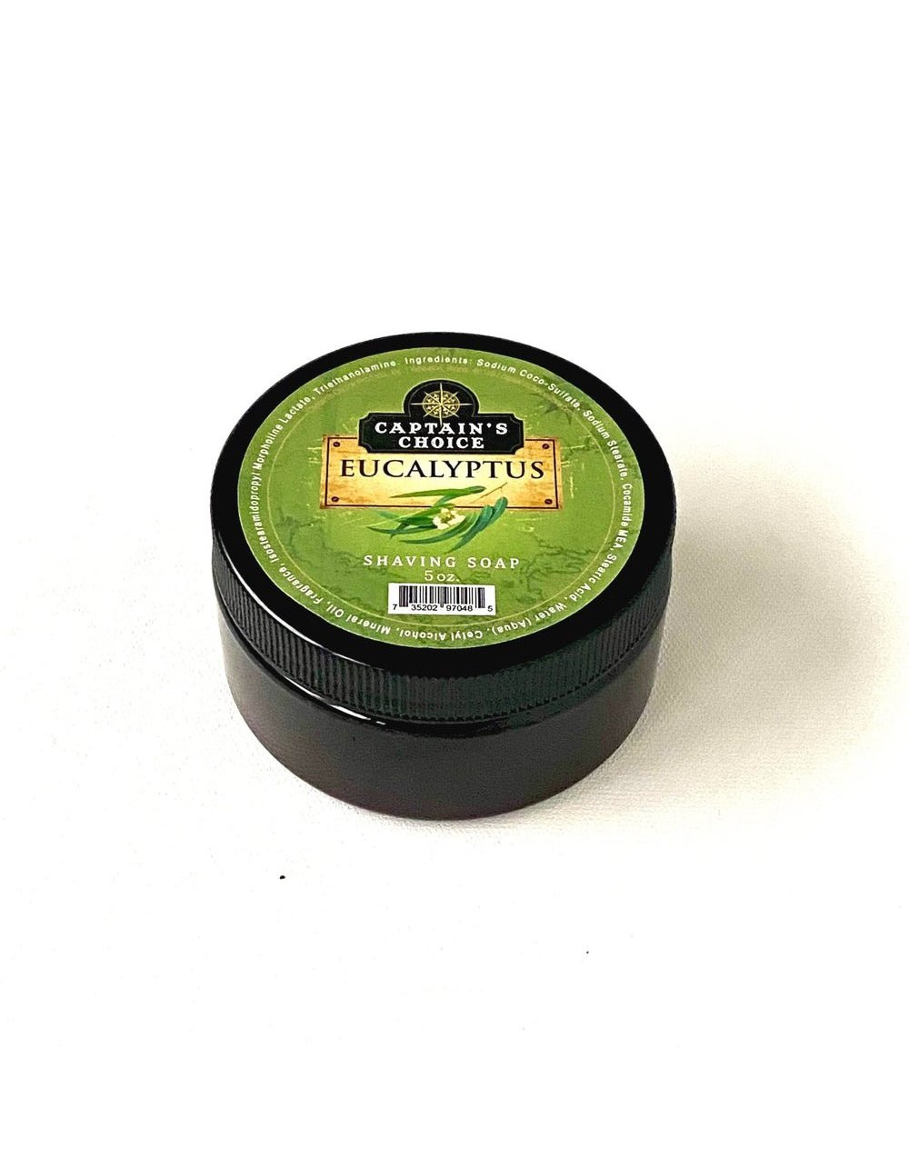 Product image 1 for Captain's Choice Shaving Soap, Eucalyptus