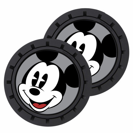 Disney Mickey Mouse Car Cup Holder Coaster 2-Pack
