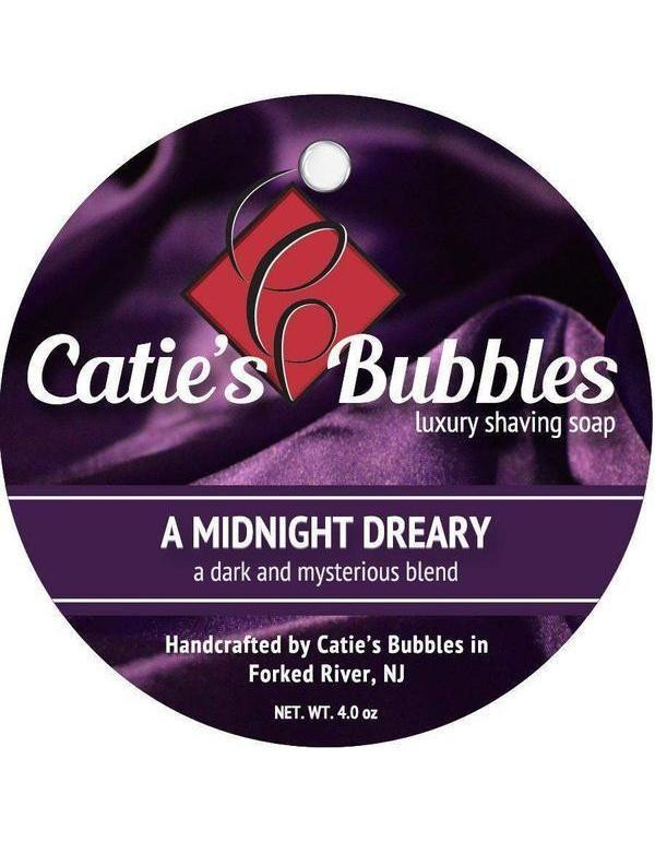 Product image 1 for Catie's Bubbles Shaving Soap, A Midnight Dreary