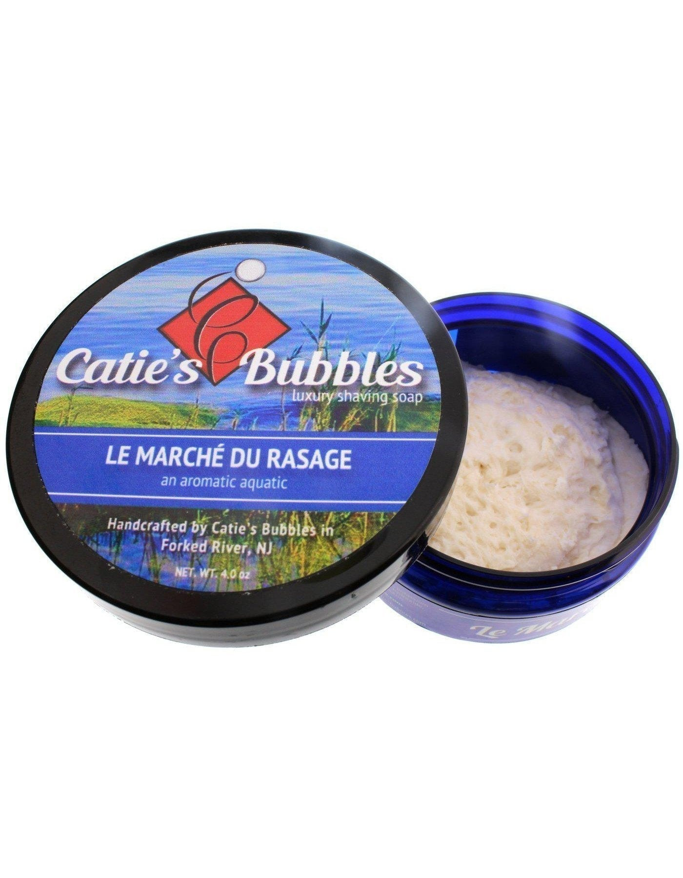 Product image 1 for Catie's Bubbles Shaving Soap, Le Marche du Rasage, 4oz.
