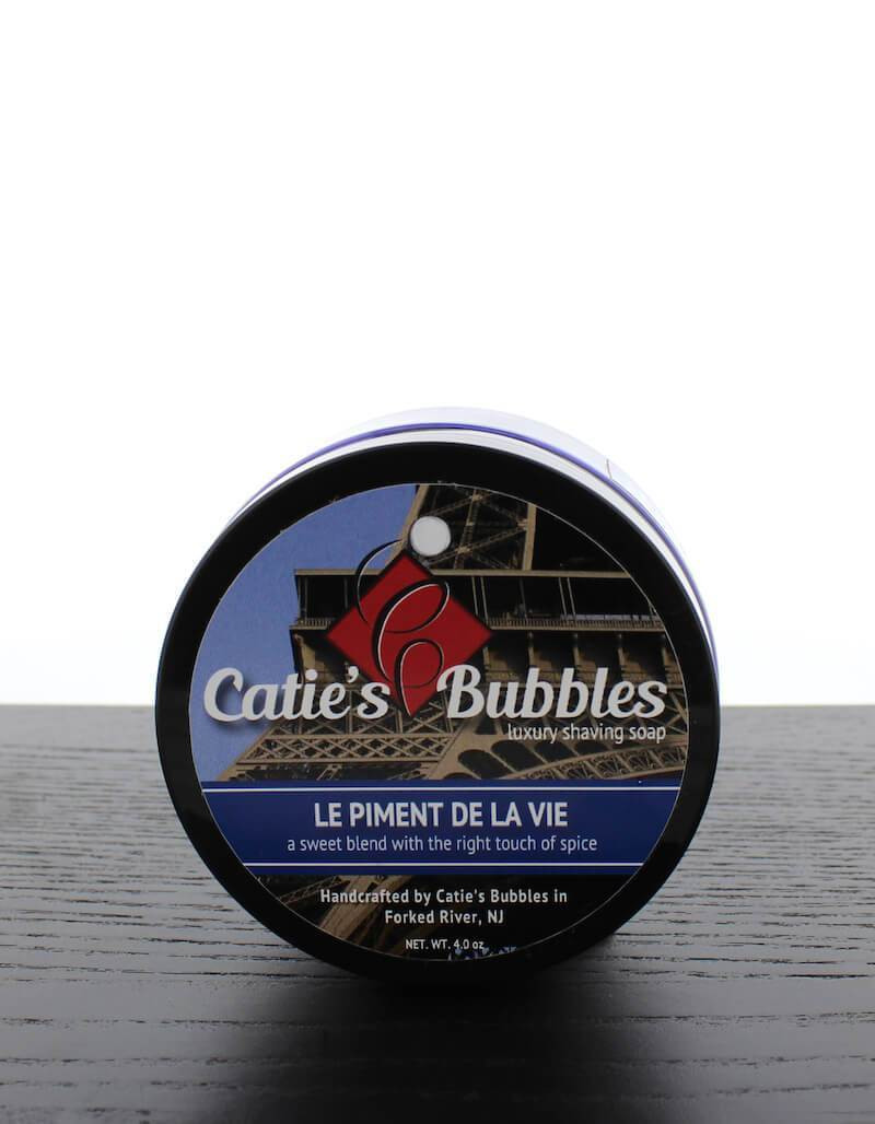 Catie's Bubbles Shaving Soap, Le Piment de la Vie, 4oz.