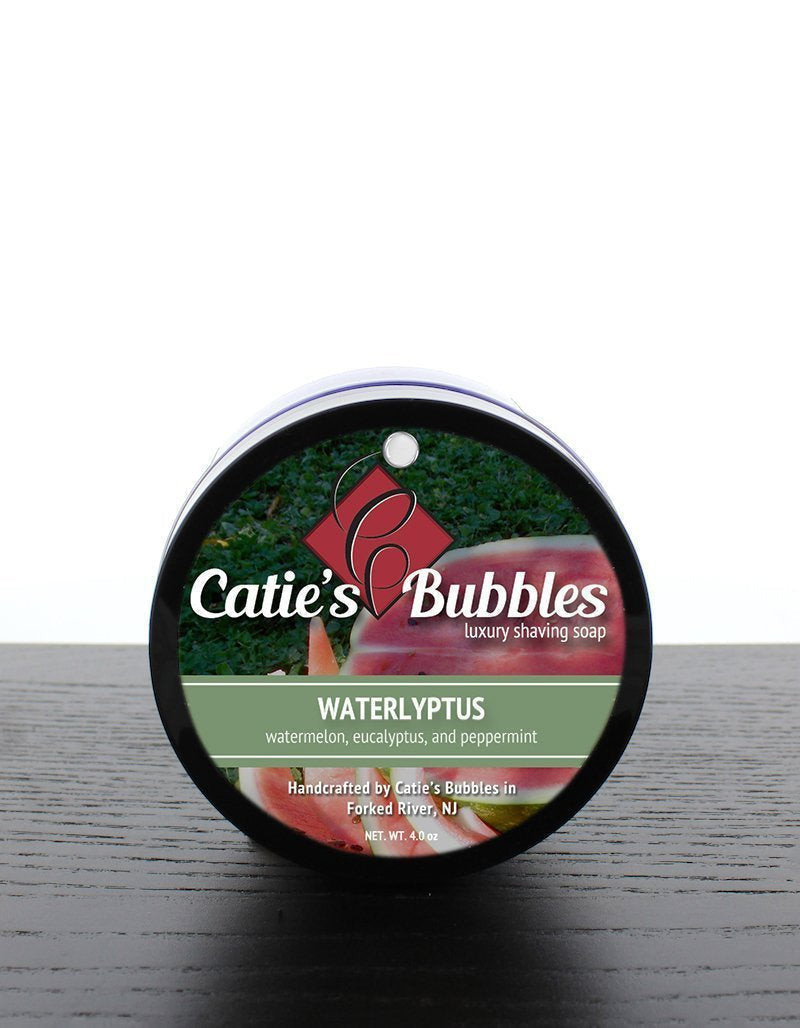 Catie's Bubbles Shaving Soap, Waterlyptus, 4oz.