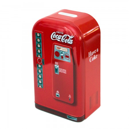 Coca Cola Red Retro Style Coin Bank