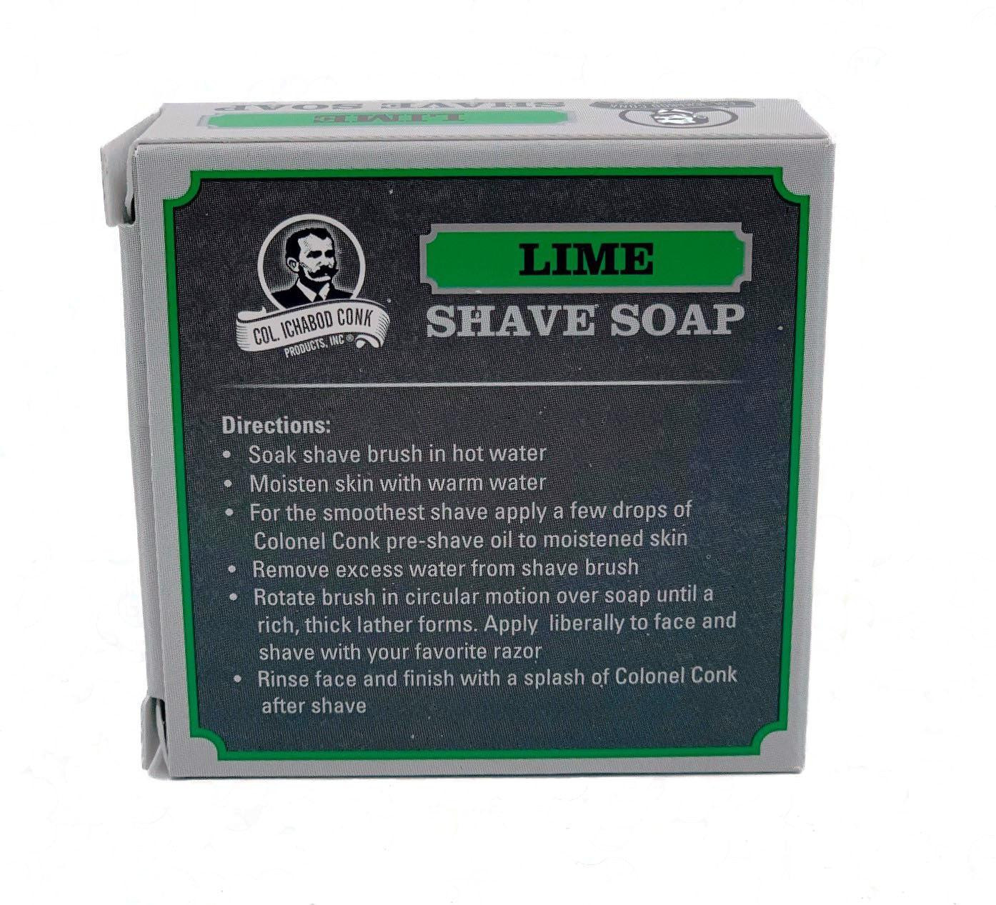 Product image 2 for Col Conk Shaving Soap, Lime 2 oz
