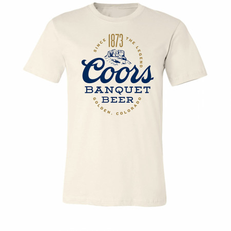 Coors Banquet Beer The Legend Since 1873 T-Shirt