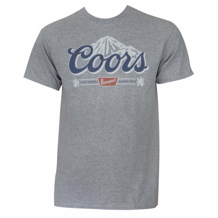 Coors Banquet Men's Mountain Time Logo T-Shirt