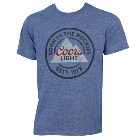 Coors Light Born In The Rockies Tee Shirt
