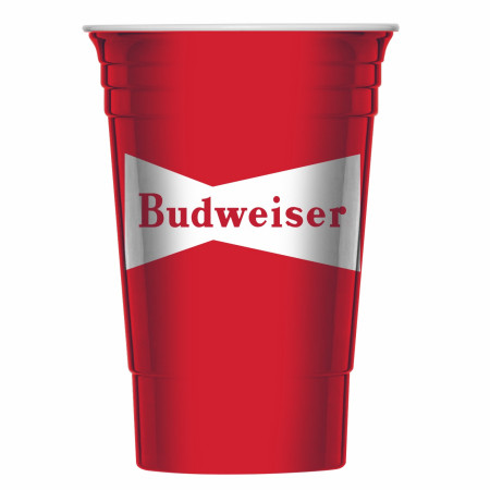 Budweiser Eco-Friendly Reusable 6-Pack of Plastic Cups