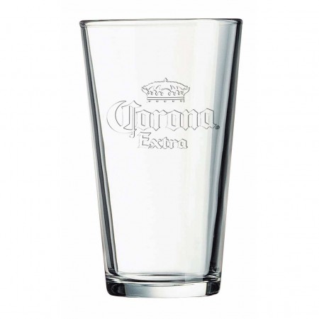 Corona Extra Stamped Logo Pint Glass