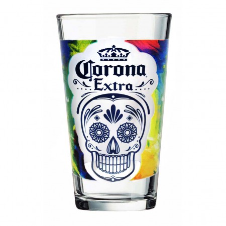Corona Extra Day Of The Dead Pint Glass