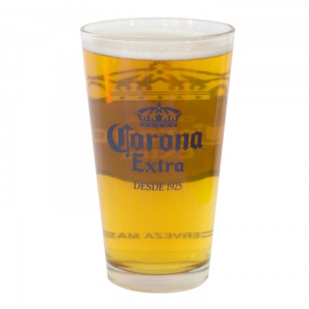 Corona Extra Round Logo Pint Glass
