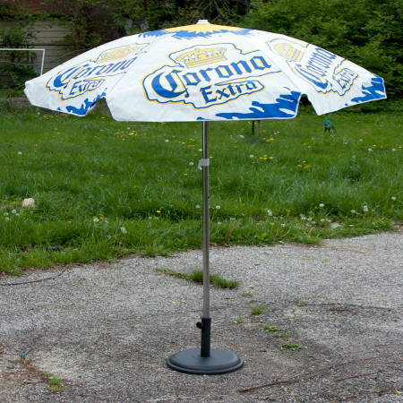 Corona Extra Heavy Duty Vinyl Patio Table Umbrella