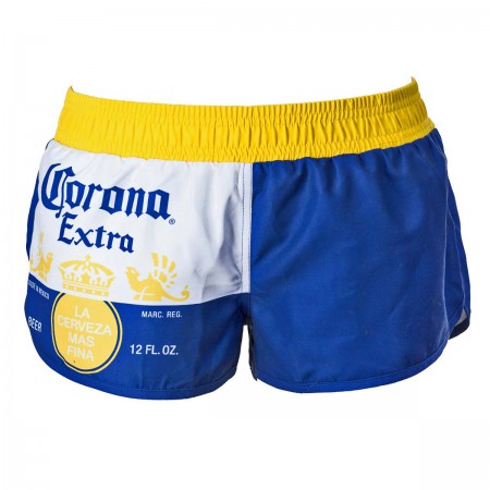Corona Extra Label Women's Blue Swimwear Board Shorts