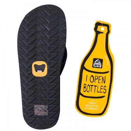 Corona Extra Bottle Opener REEF Brand Men's Flip Flops
