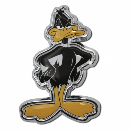 Looney Tunes Daffy Duck Character Chrome Car Emblem
