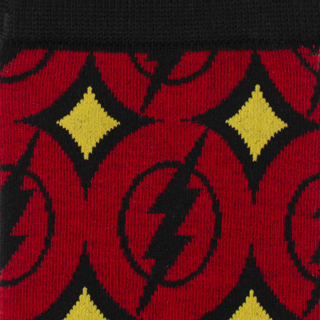 The Flash Circle Logo Pattern Dress Socks