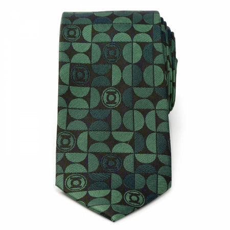 Green Lantern Charcoal Men's Tie