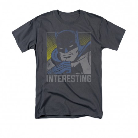 Batman Men's Gray Interesting T-Shirt