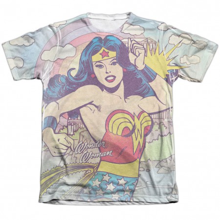 Wonder Woman Pose Sublimation T-Shirt