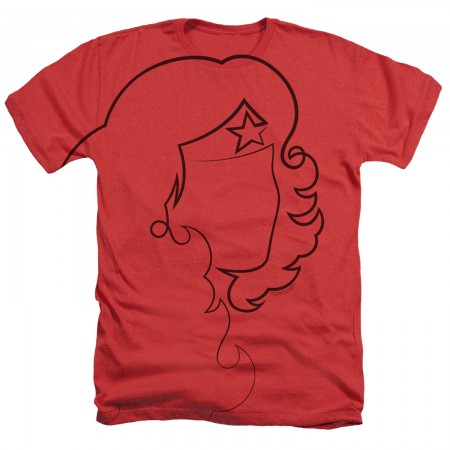 Wonder Woman Outline Tshirt