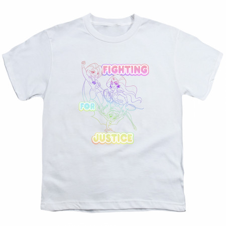 DC Super Hero Girls Fighting for Justice Youth T-Shirt
