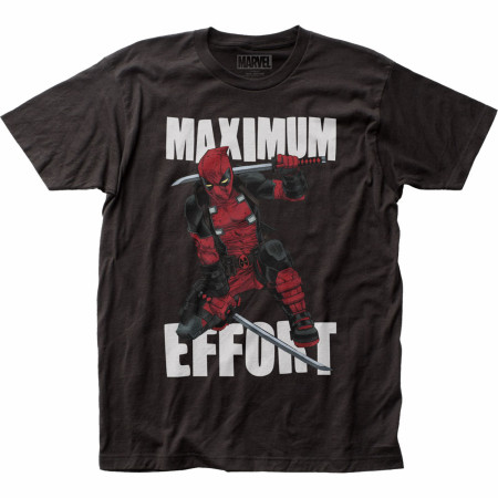 Deadpool Character Maximum Effort T-Shirt