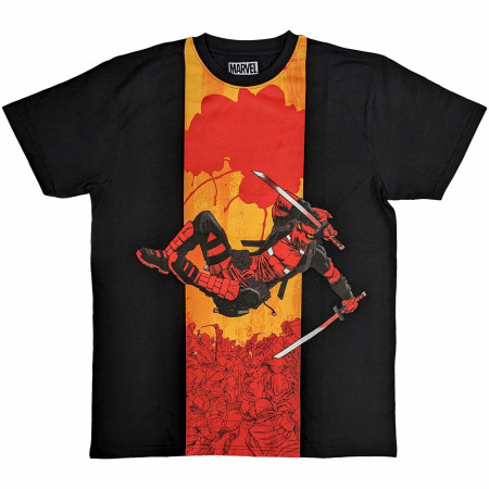 Deadpool Samurai Splatter T-Shirt