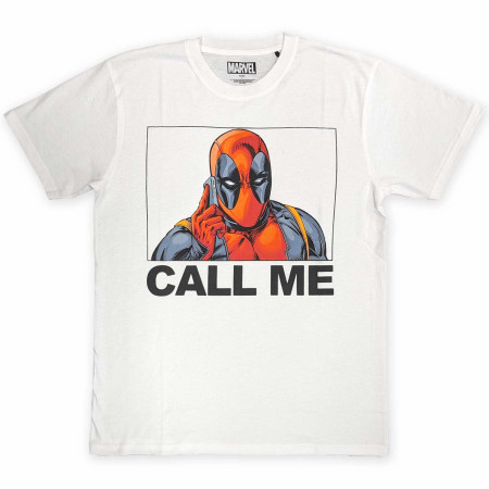 Deadpool Call Me T-Shirt
