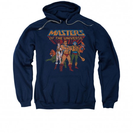 He-Man Masters Of The Universe Blue Pullover Hoodie