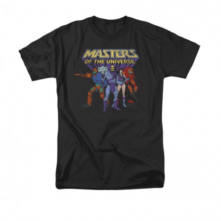 He-Man Men's Black Villains T-Shirt