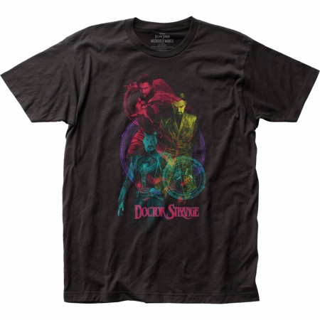 Doctor Strange Colored Spells T-Shirt