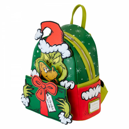 How The Grinch Stole Christmas Mini Backpack by Loungefly