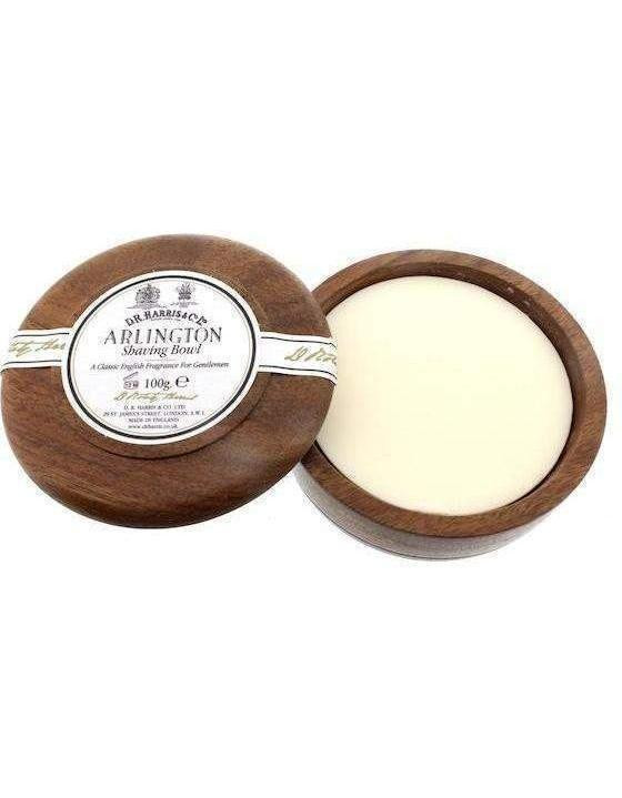 Product image 1 for D.R. Harris Arlington Shaving Soap in Mahogany Stained Wood Bowl