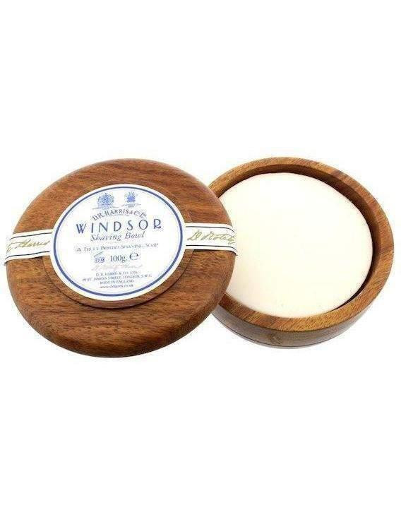 Product image 1 for D.R. Harris Windsor Shaving Soap in Mahogany Stained Wood Bowl