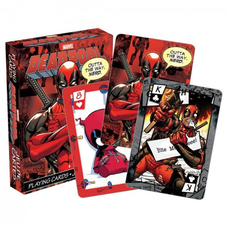 Deadpool Superhero Playing Cards