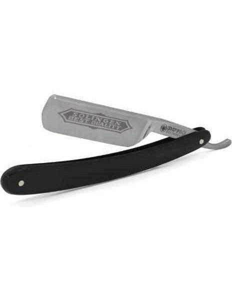 Product image 1 for Dovo 6/8" Best Quality Straight Razor, Black Handle