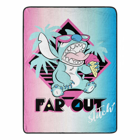 Lilo and Stitch 46"x 60" Micro Raschel Throw Blanket