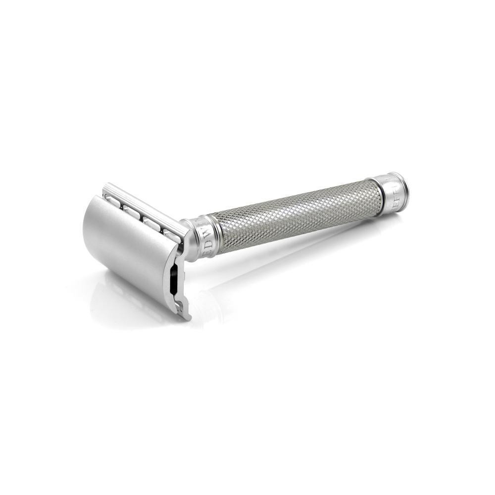 Product image 3 for Edwin Jagger DE 3ONE6 Stainless Steel Safety Razor, Knurled