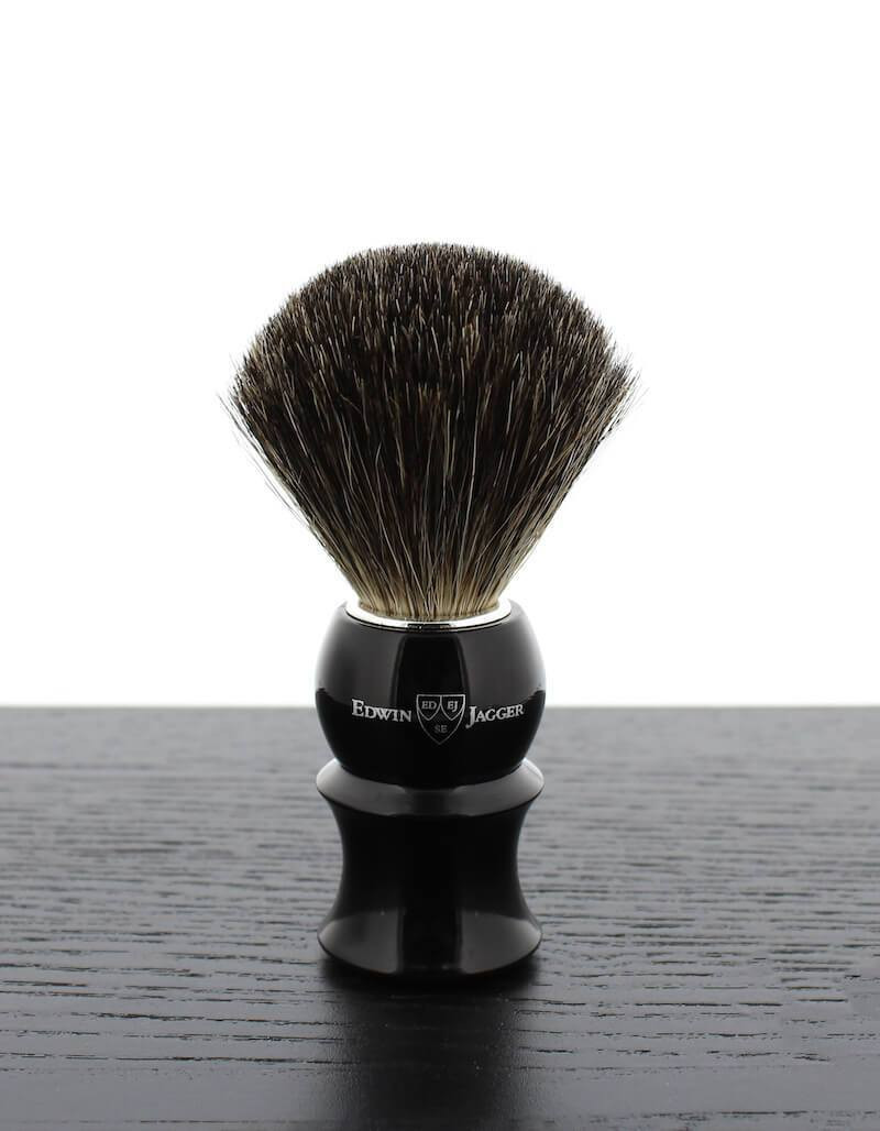 Product image 0 for Edwin Jagger Pure Badger Shaving Brush, Imitation Ebony